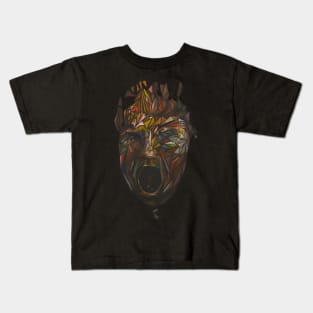 The Head of Goliath After Caravaggio Kids T-Shirt